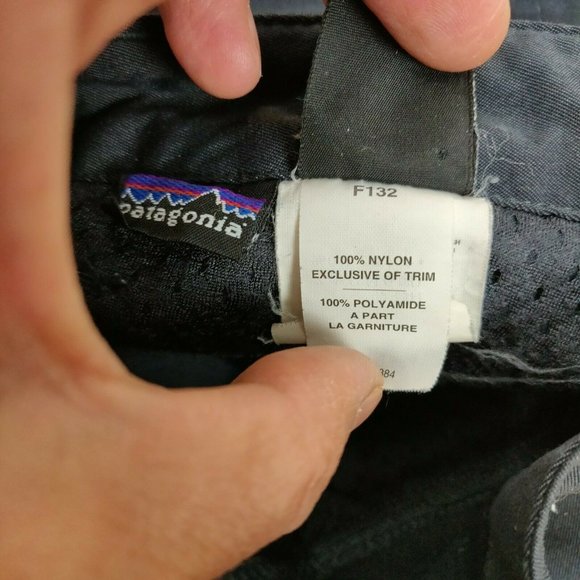 Patagonia Women's Size 8 Gray Nylon Cropped Capri Pants Pockets Hiking Casual - Picture 10 of 10